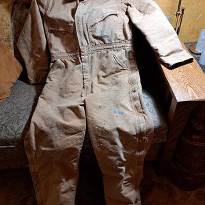 Carhartt Men's Washed Duck Insulated Coverall
